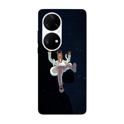 Husa compatibila cu Huawei Nova Y70 model BoJack Horseman I keep falling, Silicon, TPU, Viceversa foto