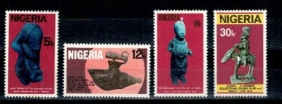 Nigeria 1978 - Arta africana, serie neuzata foto