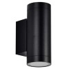 Corp iluminat soclu gu10 iluminat sus/jos - negru, V-TAC
