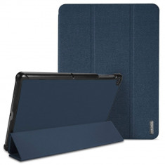 Husa de Protectie Dux Ducis pentru Samsung Galaxy Tab S5e 2019, T715 / T720, 10.5&amp;quot;, Functie Smart Sleep, Albastru foto