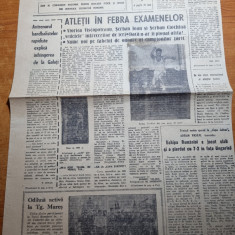 sportul popular 19 septembrie 1967-fotbal,fc arges,box,handbal