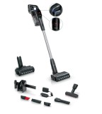 Aspirator vertical BOSCH Unlimited 9 BCS931BQC, Autonomie pana la 60 minute, 3 setari performanta, 18 V, Recipient 0.4 l (Negru)