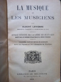Albert Lavingnac - La musique et les musiciens (1898)