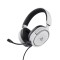 Casti Trust GXT 498W Forta cu fir, alb