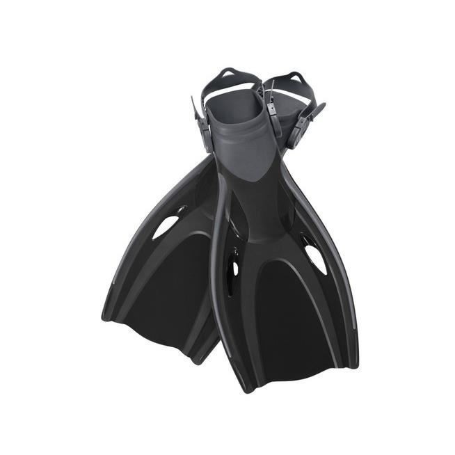 Labe de inot, inotatoare, silicon, negru, marime reglabila 37-41, 41x22 cm, Bestway&iuml;&iquest;&frac12;