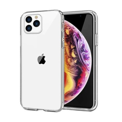 Husa de protectie compatibila cu apple iphone 11 pro, flippy, tpu, transparent foto