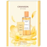 Set pentru femei Apa de toaleta 100ml + Lotiune de corp 50ml Vanilla, Chanson D&#039;Eau