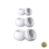 Dopuri Tech-Protect pentru Apple AirPods Pro Series Marime S / M / L Albe