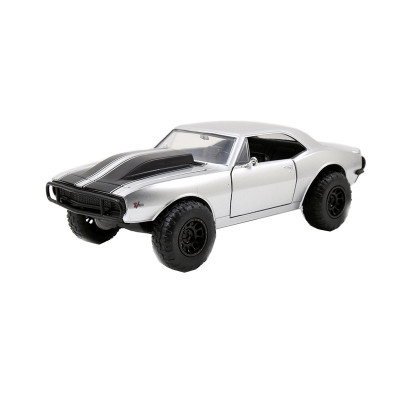 Masinuta Fast and Furious Roman&amp;#039;s Chevy Camaro Simba, 21 cm, scara 1:24, metal, 3 ani+ foto