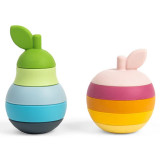 Bigjigs Toys Stacking Apple &amp; Pear cupe de stivuire 1 y+ 2x5 buc