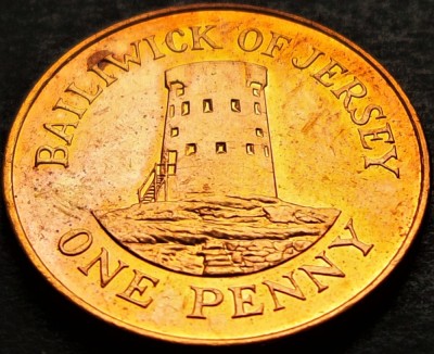 Moneda exotica 1 PENNY - ISLE OF MAN, anul 2008 *cod 4993 = A.UNC foto