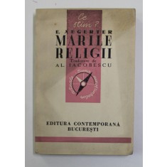 MARILE RELIGII , 1942 de E. AEGERTER