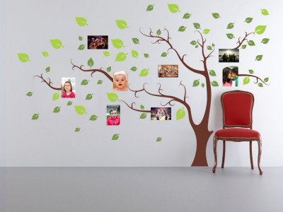 Sticker Decorativ - Copac cu amintiri foto