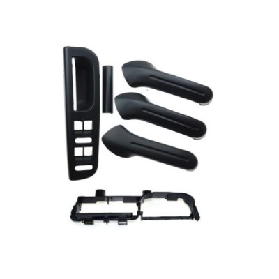 Set maner usa interior parte montare Fata, Spate, Skoda Superb (3u4), 02.2002-06.2008, VW Bora, 10.1998-11.2005; Golf 4 (1J) 08.1997-09.2006, Passat foto