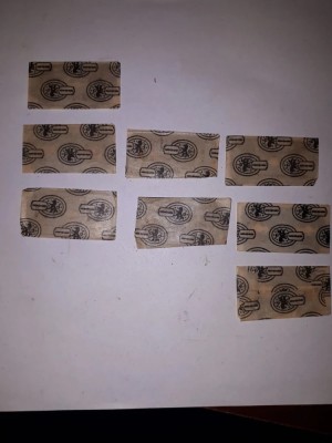 GE - Lot 8 lame barbierit ras vechi &amp;quot;CROMA Stabil&amp;quot; folosite / ambalaj original foto