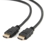 CABLU video GEMBIRD, HDMI (T) la HDMI (T), 1.8m, premium, conectori auriti, rezolutie maxima 4K (3840 x 2160) la 60 Hz, negru, &quot;CC-HDMIL-1.8M&quot; (timbru