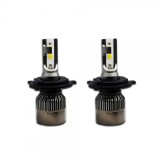 Set 2 becuri LED auto R6, 80W, 4000Lm, 6000k Slot 9005, Universal