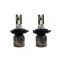 Set 2 becuri LED auto R6, 80W, 4000Lm, 6000k Slot 9005