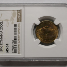 2000 LEI 1946 NGC MS64 .