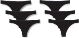 Cumpara ieftin Chiloti pentru dama Iris Lilly , pachet de 6, Negru, Marimea XXL - OUTLET