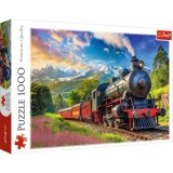 PUZZLE TREFL 1000 CALATORIE CU TRENUL SuperHeroes ToysZone