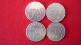 5000 LEI 2001; 2002; 2003; 2004. LOT ***