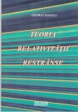 AS - GEORGE MAHALU - TEORIA RELATIVITATII RESTRANSE