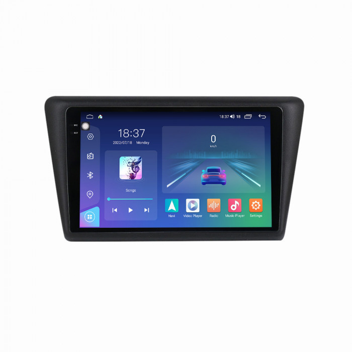 Navigatie dedicata cu Android Skoda Rapid 2011 - 2019, 8GB RAM, Radio GPS Dual