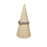 Cumpara ieftin Inel din argint placat cu aur si zirconiu