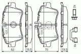 Set placute frana,frana disc MERCEDES C-CLASS T-Model (S203) (2001 - 2007) BOSCH 0 986 494 607