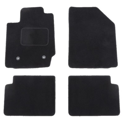 Set covorase auto mocheta Velor TOYOTA COROLLA (E12), 01.2002-03.2007, negru, foto