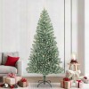 VidaXL Pom de Crăciun artificial cu zăpadă imitată și lumină LED 3396837