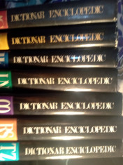 Dic?ionar enciclopedic,7 vol completa foto