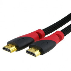 Cablu HDMI tata - HDMI tata, cu bobina antiparaziti, lungime 3m - 128106 foto