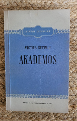 Akademos-Victor Eftimiu foto