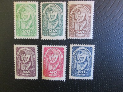 AUSTRIA BLAZOANE MNH=15 foto