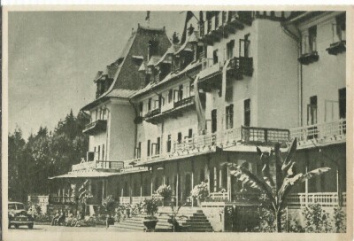 AMS# - CARTE POSTALA CALIMANESTI - CASA DE ODIHNA RPR NECIRCULATA, sepia foto