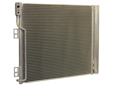 Condensator AC Nissan Nv200, 2009- Motor 1.5 Dci, Aluminiu/Aluminiu Brazat, 527(485)X450x16, Cu Uscator Si Filtru Integrat, Priza: 10,1 Mm, Cuplaj in foto
