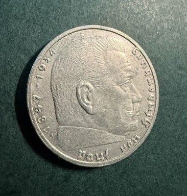 2 Reichsmark 1939 foto