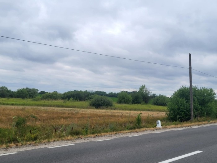 Vind 2 parcele la intrarea in Ruseni (Satu Mare) Strada: 193.