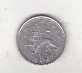 bnk mnd Marea Britanie Anglia 10 pence 2002