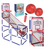 Set joc arcade de baschet copii cu pompa si 2 mingi