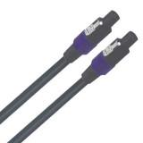 Cablu pentru difuzor 2 x Speakon, lungime 20 m, negru, General