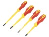 Set surubelnite izolate slim Beta, 4 buc, varfuri Phillips/plate, conform EN 60900