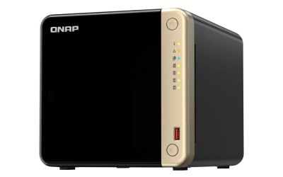 NAS QNAP 464 4-Bay, CPU Intel Celeron N5105/N5095 4-core/4-thread Processor, foto