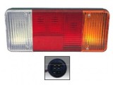 Lampa Spate 5 Functii Iveco Eurocargo, Daily - Mufa Dreapta 12/24V - Stop Pozitie Frana Semnalizare Catadioptru Mers Inapoi