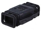 Mufă cu gel neagră IP68 70mm PP