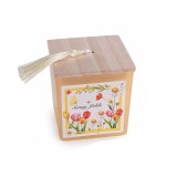 Cumpara ieftin Lumanare parfumata in borcan sticla Sunny Fields cm 8 x 8 x 8,5 H
