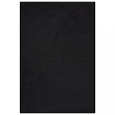 vidaXL Covoraș de ușă, negru, 80x120 cm 331597
