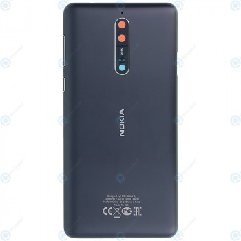 Nokia 8 Dual sim (TA-1004) Capac baterie temperat albastru 20NB1LW0024 foto